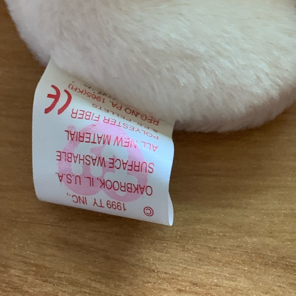 TY Beanie Baby - NIBBLER the Rabbit (6 inch) with tag - Picture 10 of 10